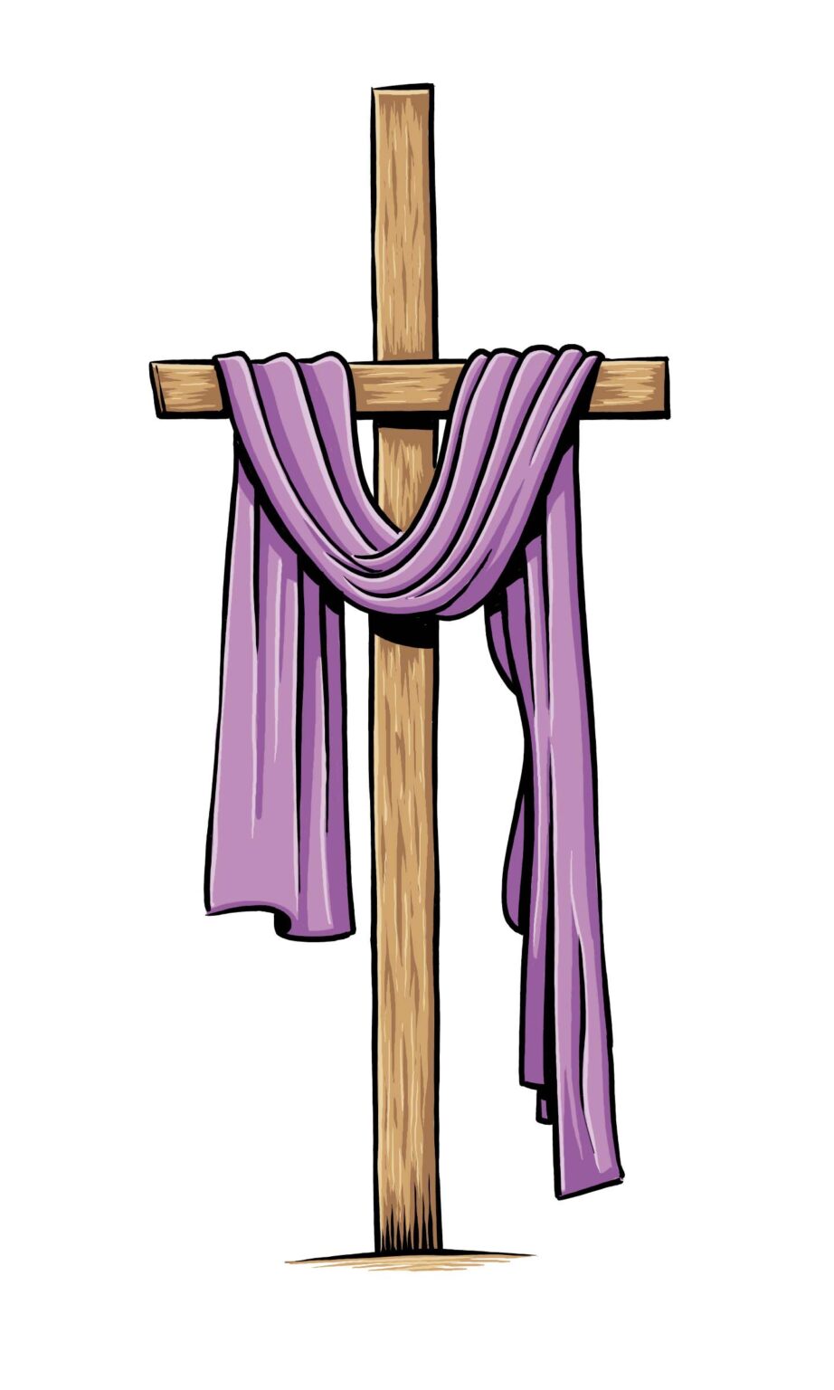 cloth-draped-easter-crosses-clipart