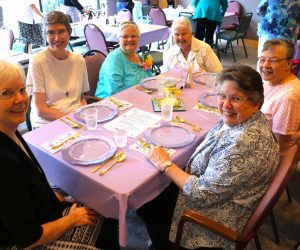 Jubilee dinner Rosemary_MaryS_Christine_Alice_PatMcClain_Sally